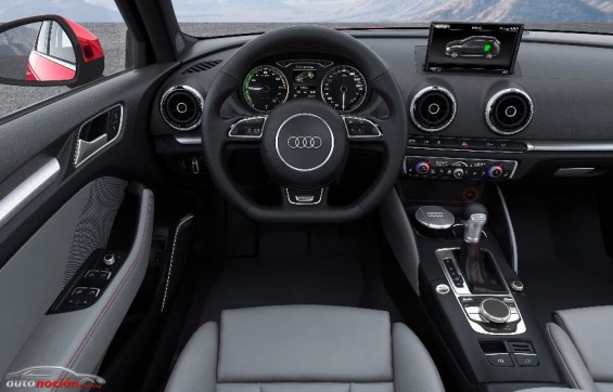 Interior Audi A3 eTron