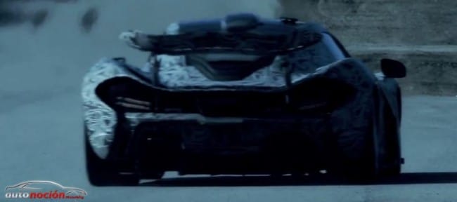 [Vídeo] McLaren nos enseña la consola digital del P1