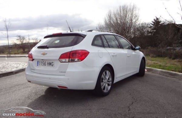 Probamos el Chevrolet Cruze SW: Un familiar con pajarita (Parte II) Probamos el Chevrolet Cruze SW: Un familiar con pajarita (Parte II)