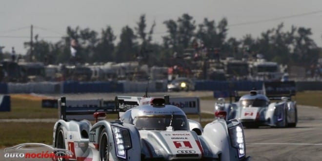 Primer doblete de Audi en las 12 horas de Sebring con coches híbridos