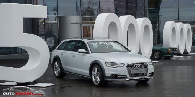 Cinco millones de Audi fabricados con tracción quattro