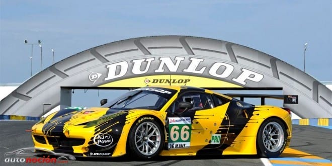 Dunlop te invita a diseñar un Ferrari F458 GT2 para las 24 horas de Le Mans