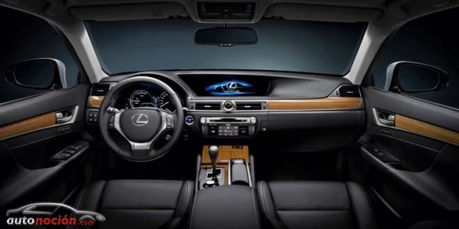 El interior del  Lexus GS 450h el mejor de su categoría