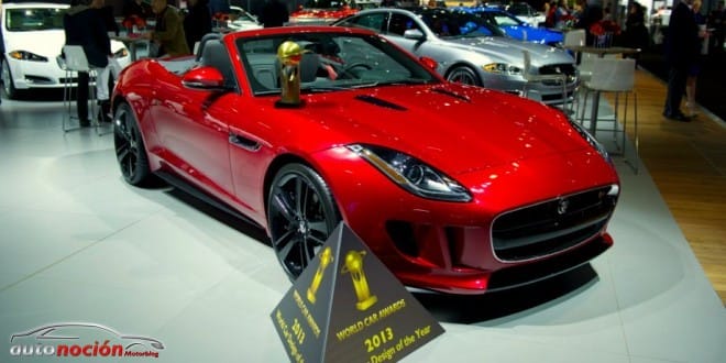 El Jaguar F-TYPE declarado “World Desing Car of The Year 2013″