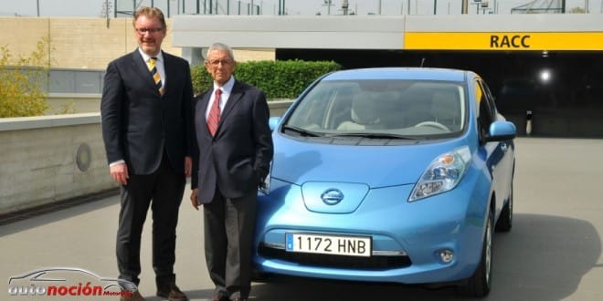 Nissan cede un LEAF al RACC Nissan cede un LEAF al RACC