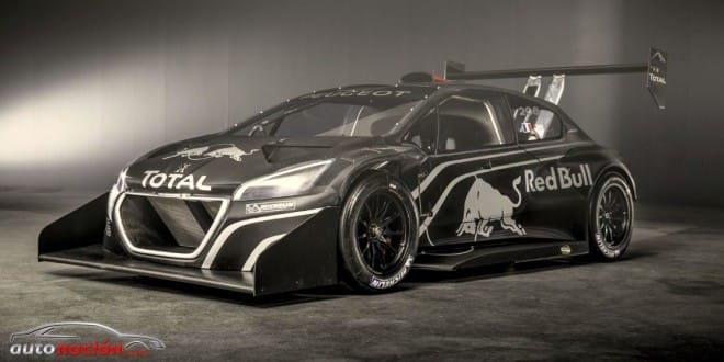 Peugeot descubre el 208 T16 Pikes Peak que conducirá a Loeb hacia las nubes