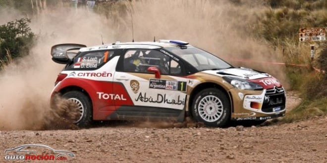 Loeb no pierde el ritmo en el Rallye de Argentina