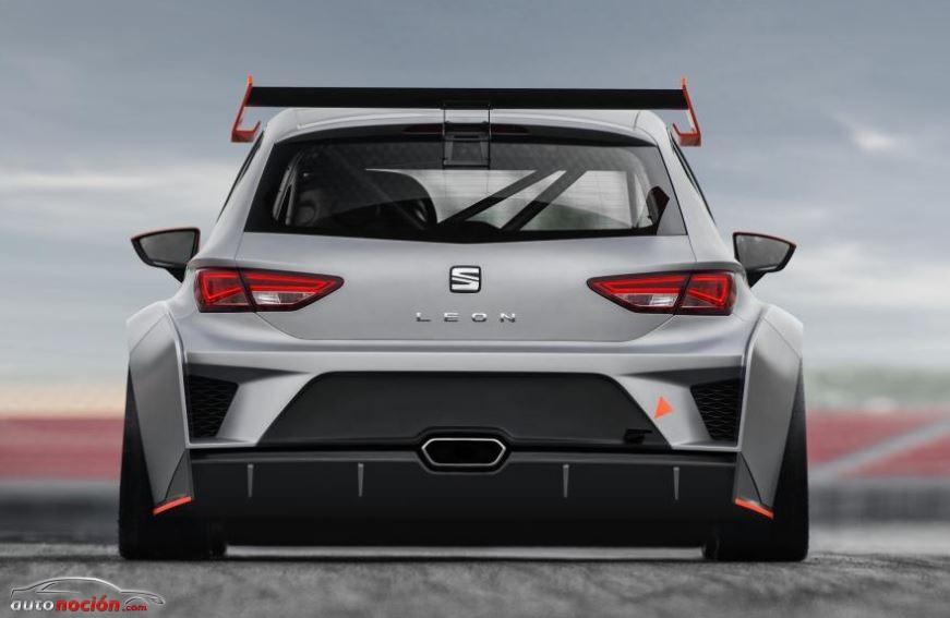 trasera seat león cup racer