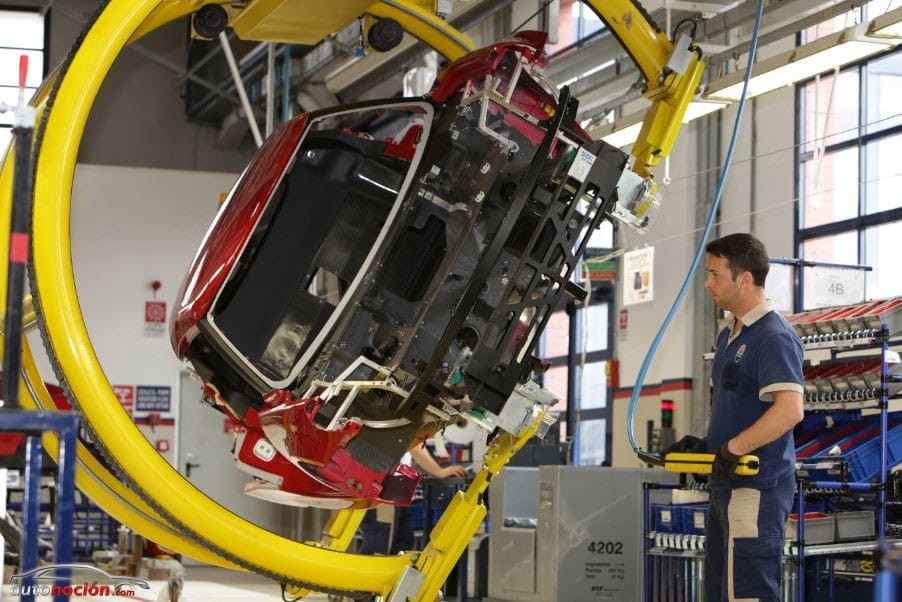 Fabricación Alfa Romeo 4C