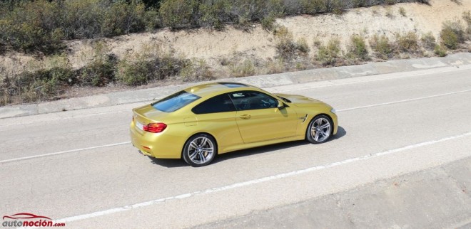 lateral bmw m4 coupe