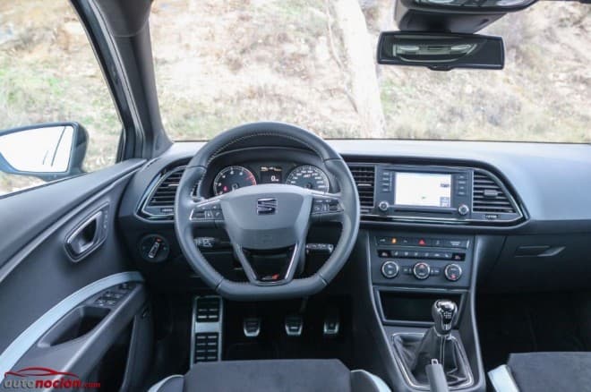 posición conducción cupra