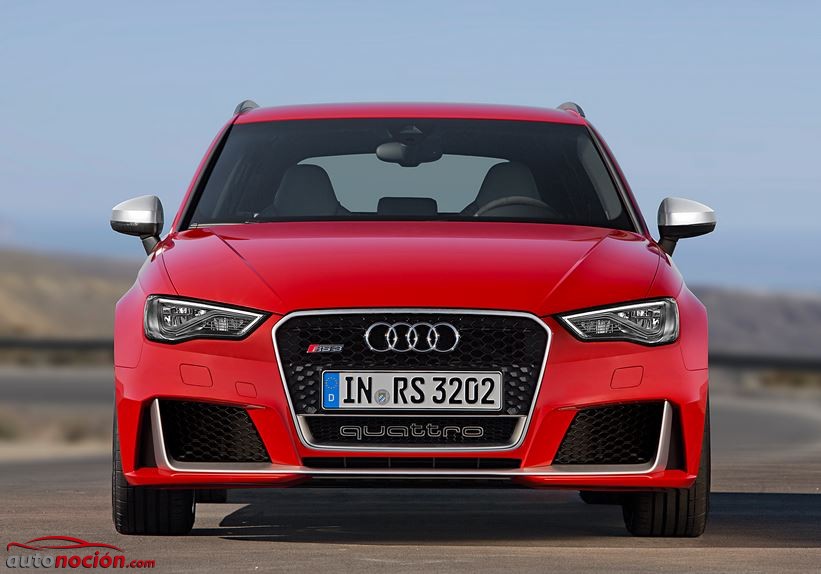 frontal audi rs3