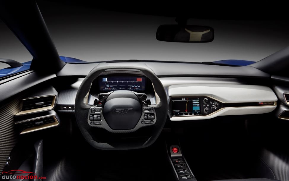 interior ford GT 2016