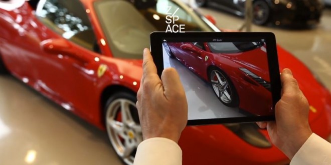 ferrari realidad aumentada
