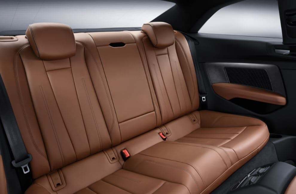 Nuevo Audi A5 Coupé 2017 plazas traseras