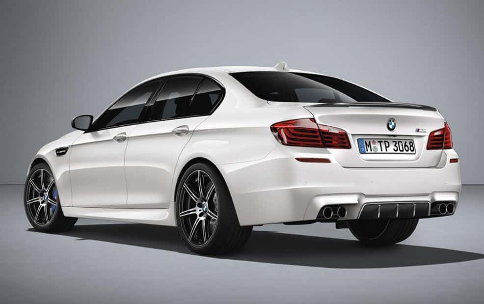 BMW M5 competition edition blanco