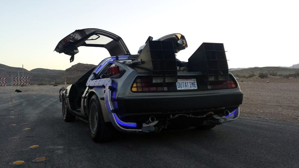 Réplica DeLorean Regreso al futuro (2)