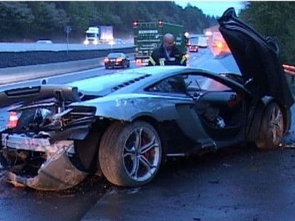 Cuatro superdeportivos accidentados en el mismo tramo de la Autobahn en 48 horas