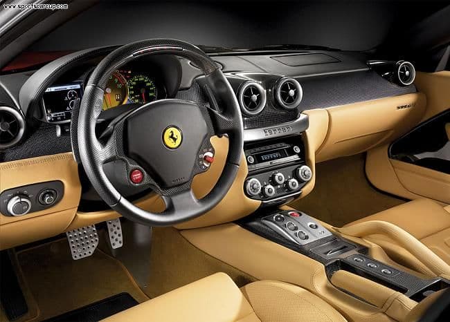 ferrari enzo interior
