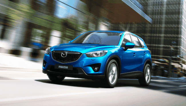 5 estrellas en las pruebas de choque para el Mazda CX-5