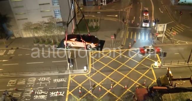 Increible debut del McLaren 12C Spider en Hong Kong