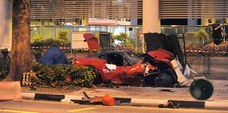 Tres muertes a causa del accidente de un Ferrari 599 GTO