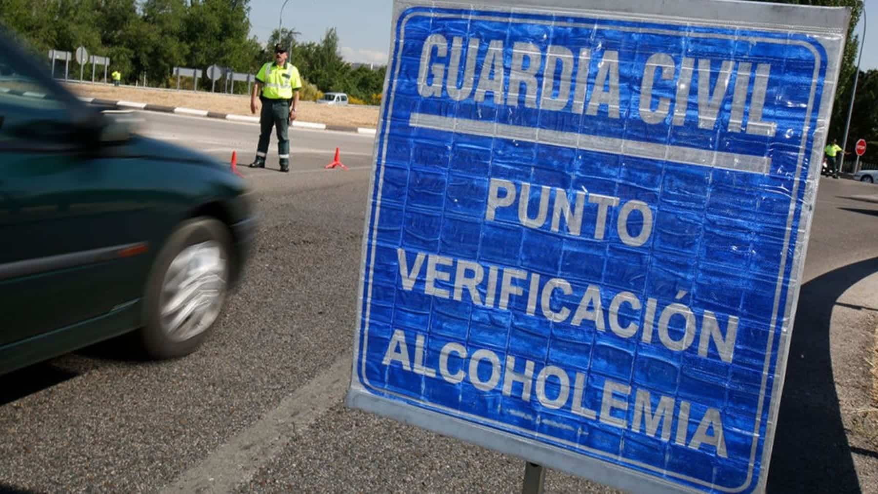 multa avisar control guardia civil