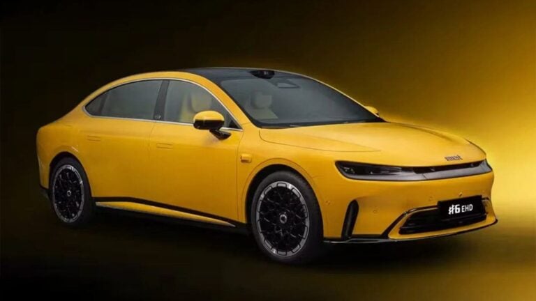 Smart #6 EHD 2026: berlina híbrida enchufable de 429 CV con hasta 285 km en modo eléctrico y 1.810 km de autonomía total, consumo 3,9 l/100 km y estreno en China antes de julio