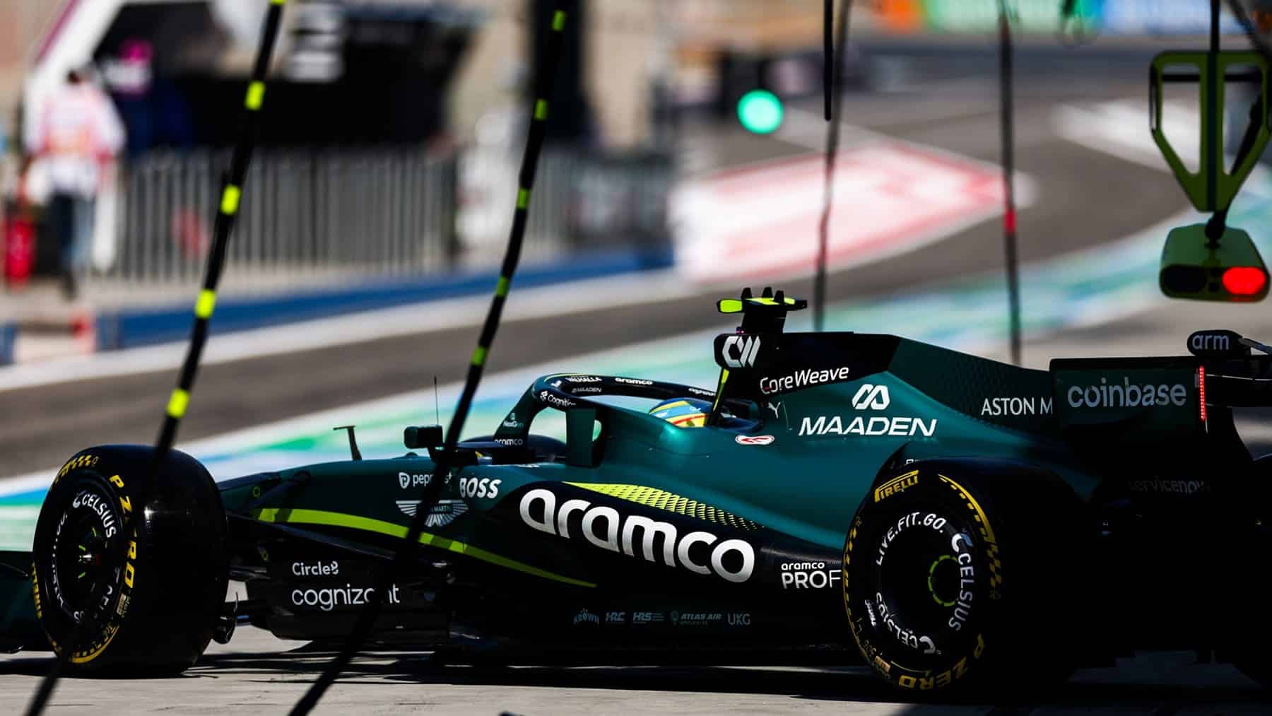 fernando alonso problemas honda bahrein aston martin