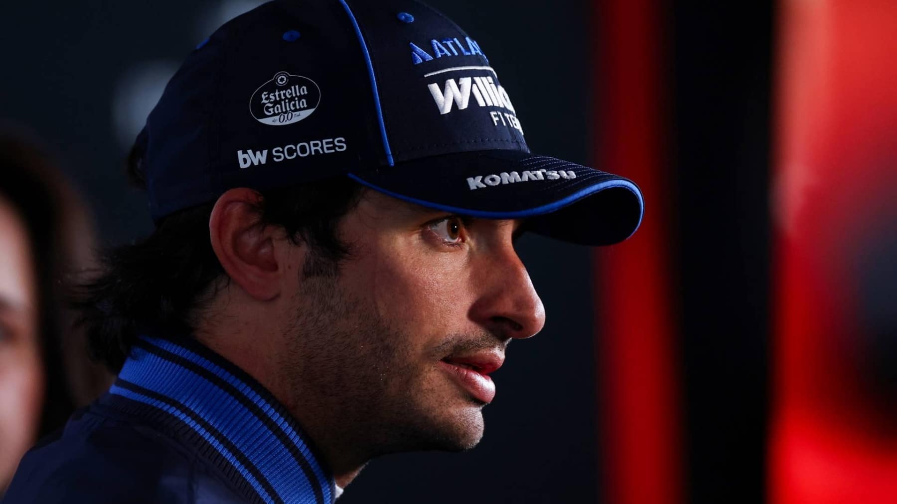 Carlos Sainz maquilla el hundimiento de Williams en Japón: «Tiene el mérito que le quieras dar»