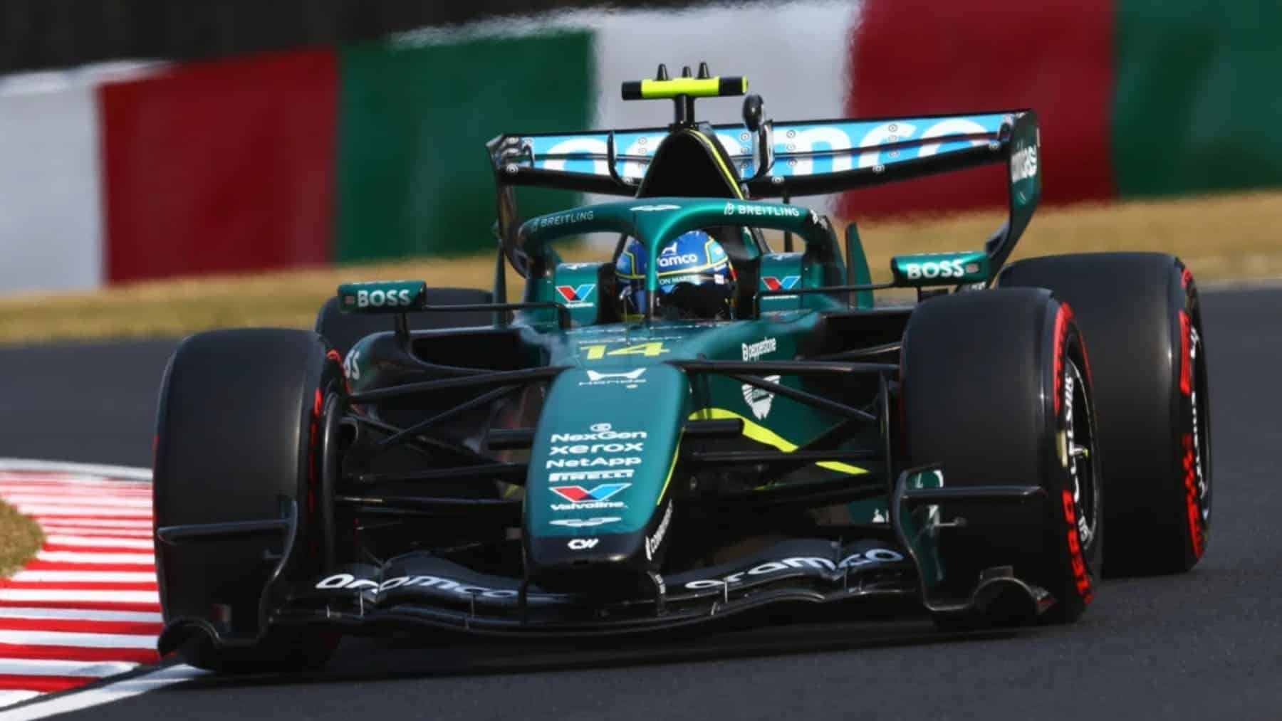 Fernando Alonso Aston Martin Honda