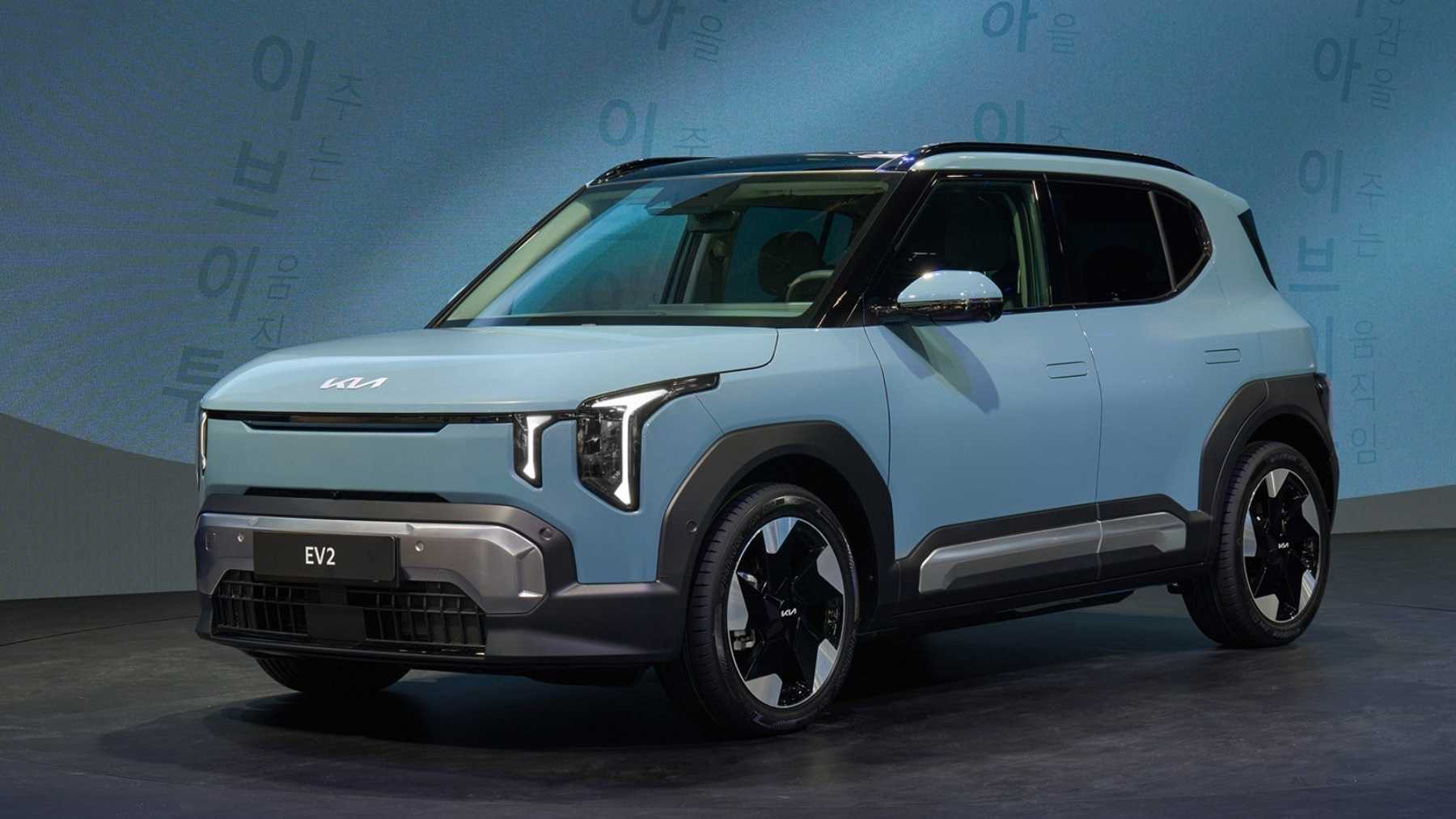 Kia acaba de humillar oficialmente al Peugeot e-208 con el EV2: es un SUV, tiene más autonomía, carga más rápido y cuesta 8.000 € menos
