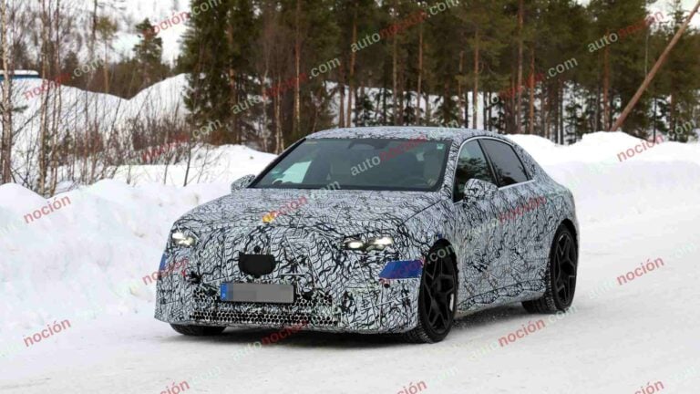 Mercedes lo cambia todo con el nuevo eléctrico que está preparando: lo hemos cazado, tendrá 800 CV y cargará en menos de 20 minutos