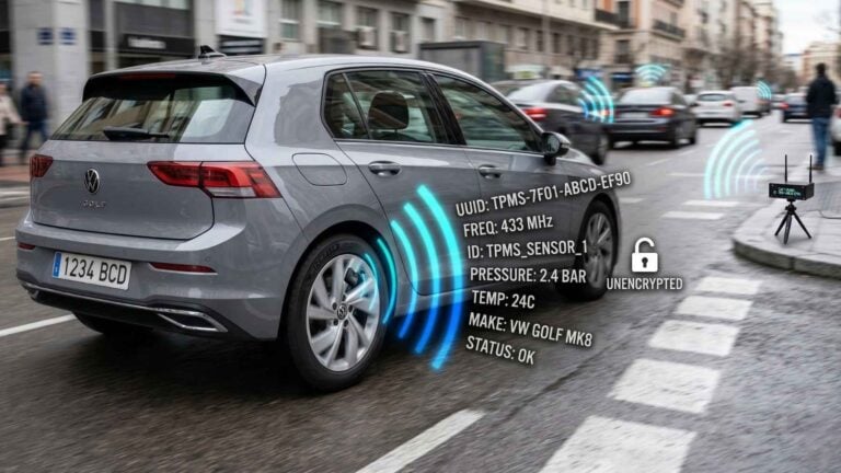 Tu coche podría estar emitiendo una ‘baliza’ sin cifrar: 20.000 coches, 6 millones de señales y rastreo a más de 50 metros