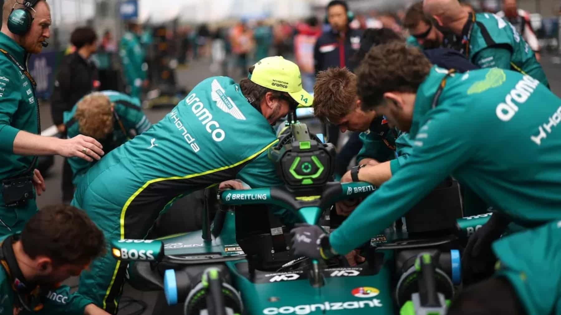 Fernando Alonso Aston Martin parón F1