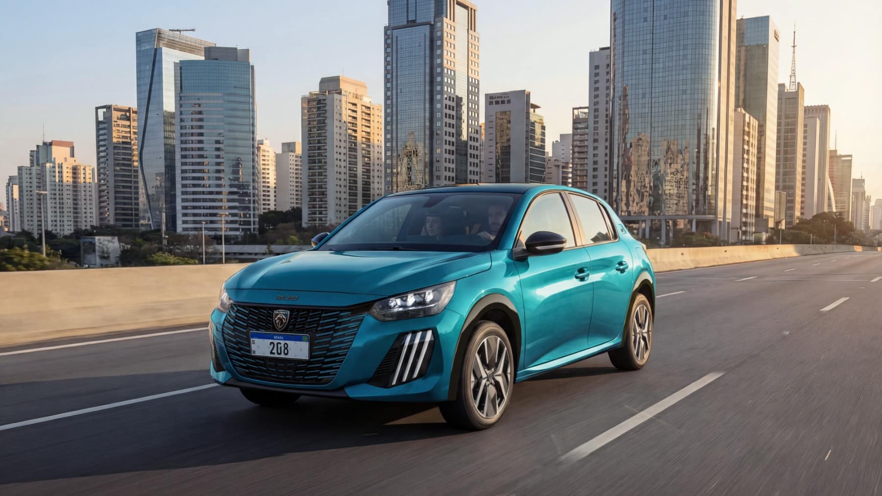 Peugeot revienta el segmento B desde Zaragoza: el nuevo E-208 fulmina el volante redondo, monta dirección sin columna como el Tesla Cybertruck y solo necesita 170 grados de giro