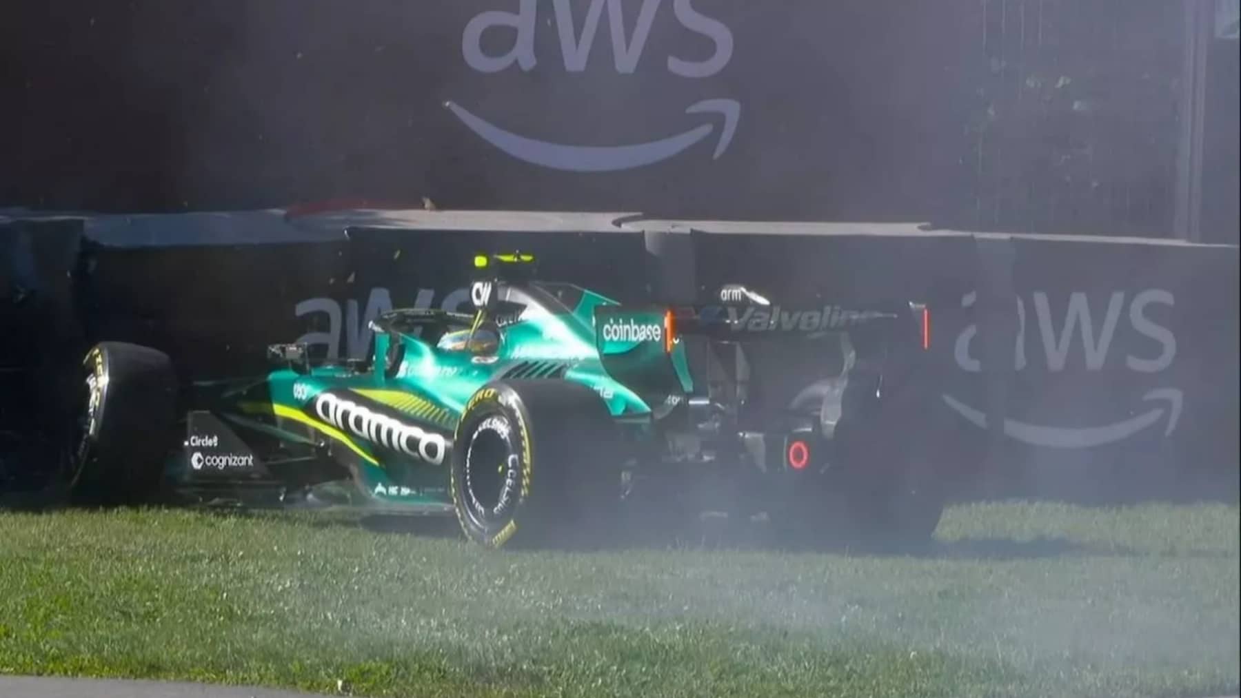 Alonso accidente clasificación sprint Canadá
