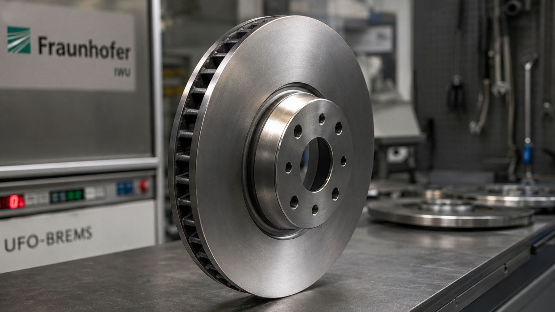 Por la mitad de coste que la carbono-cerámica de un Porsche o un Ferrari, Fraunhofer presenta los discos de freno que durarían toda la vida del coche: acero inoxidable nitrurado, 85% menos desgaste, 300.000 km y 5 kg menos por rueda