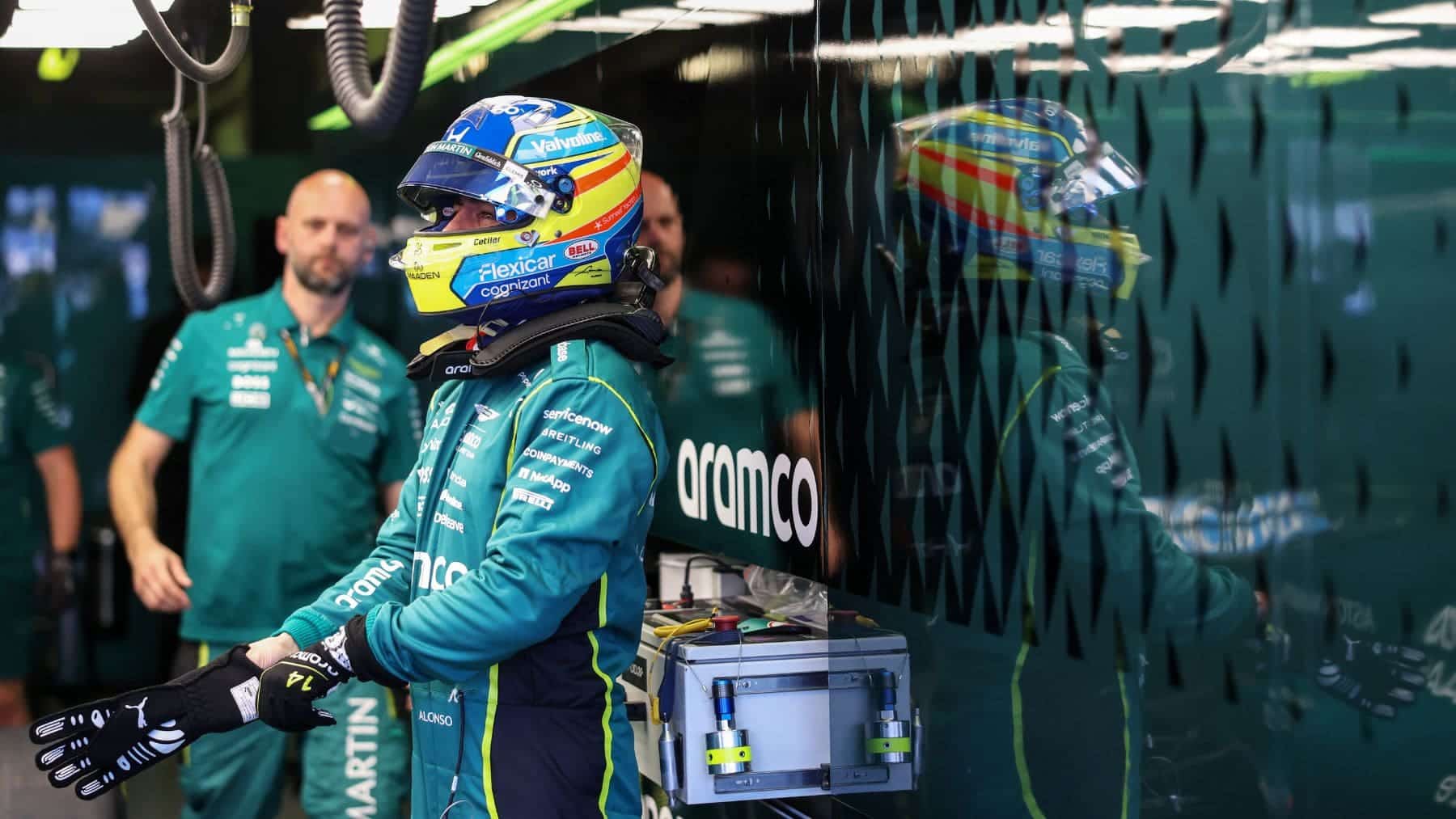 A Fernando Alonso no le importan mucho las mejoras de fiabilidad de Aston Martin