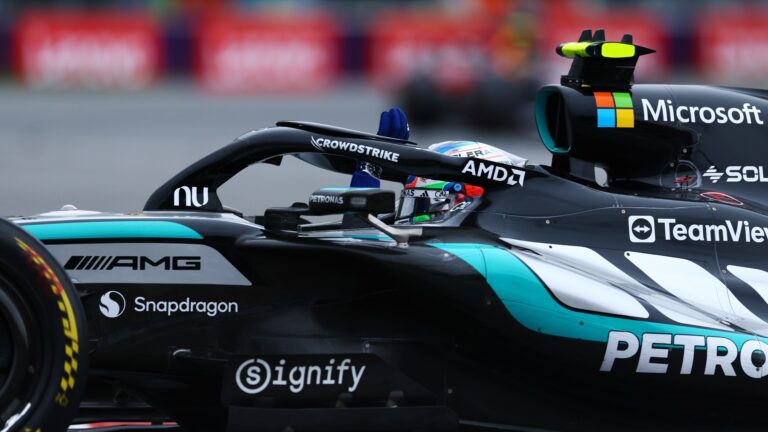 Antonelli se luce en el KO de Russell; Sainz, noveno, y Alonso abandona