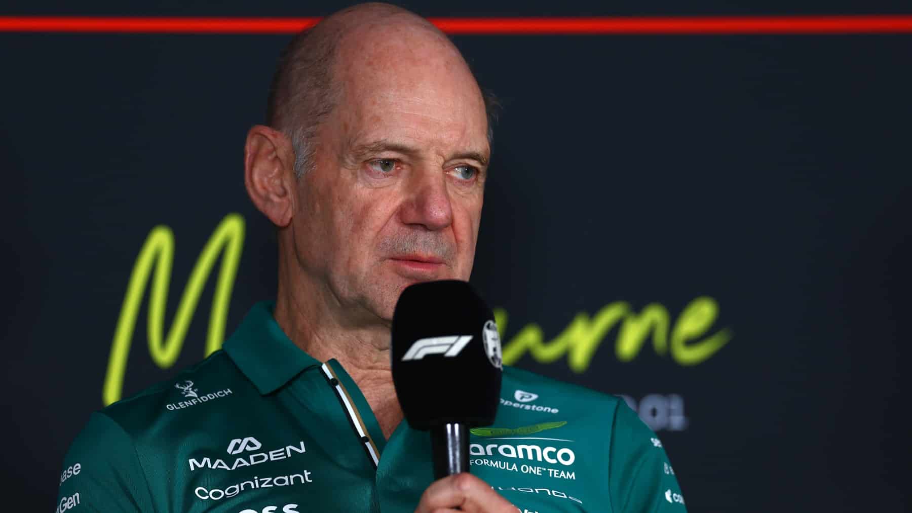 Adrian Newey habló en Australia… y nunca más se supo