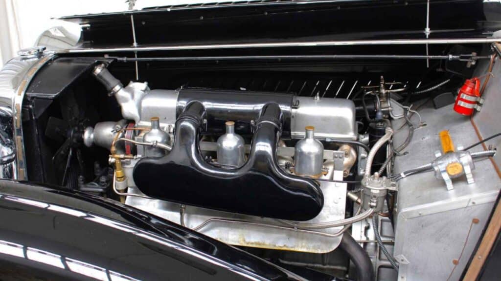 Alvis 1936 motor