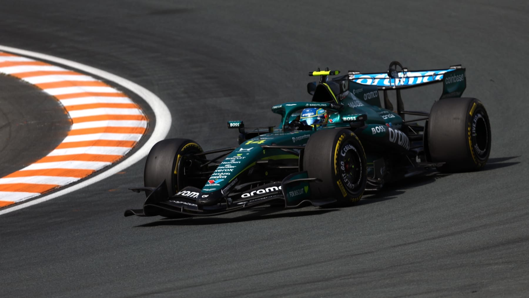 Alonso terminó noveno en Zandvoort con la mejora de Aston Martin y Honda