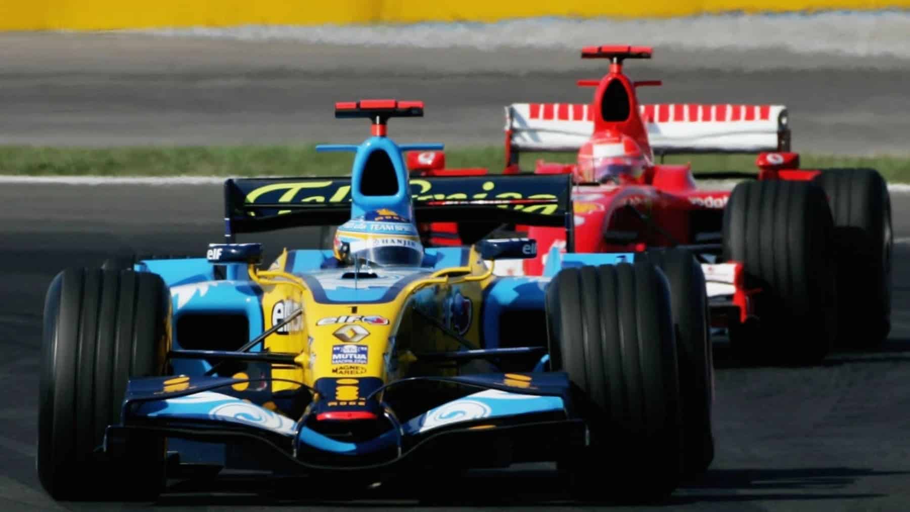 Fernando Alonso y Michael Schumacher, GP Turquía 2006