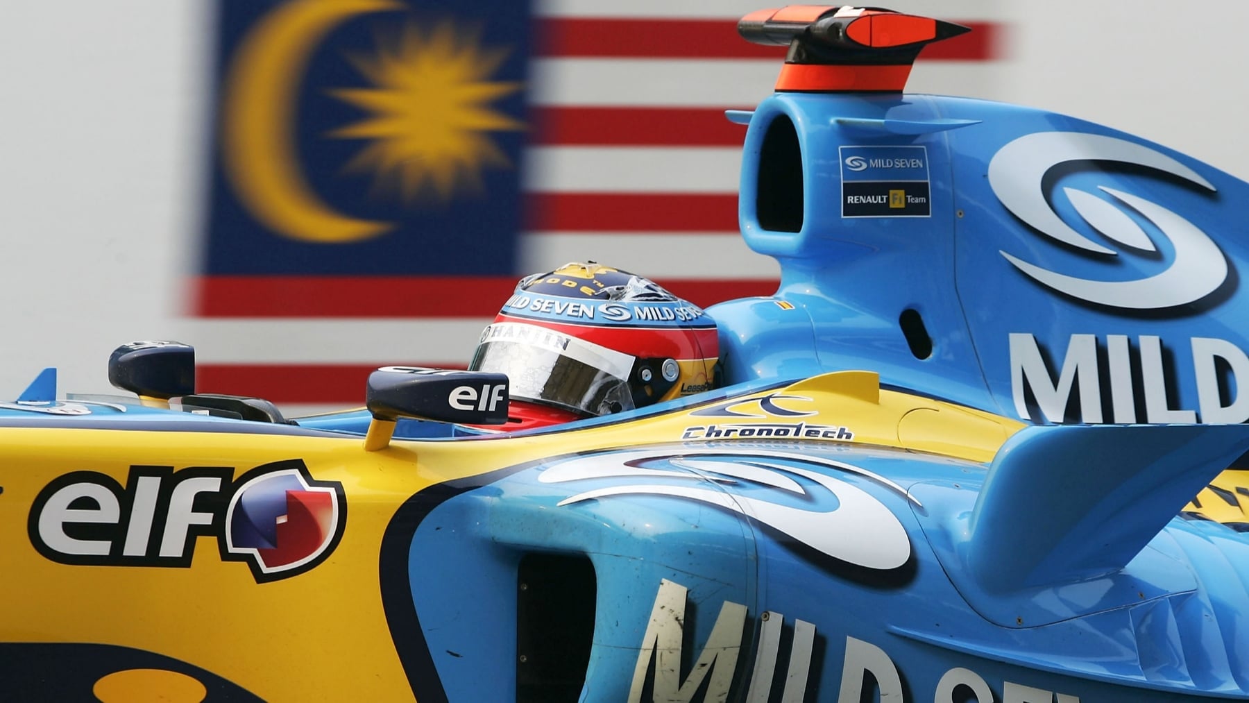 Victoria de Fernando Alonso en Malasia 2005, Sepang
