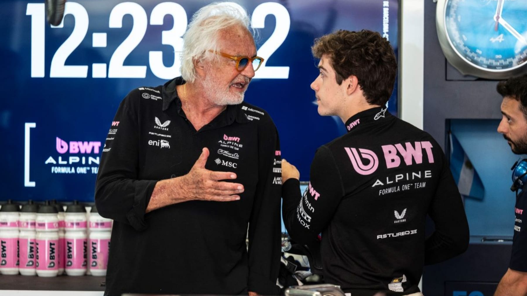 Briatore pone punto final al error de Franco Colapinto en Bakú: “Tenemos que seguir adelante”