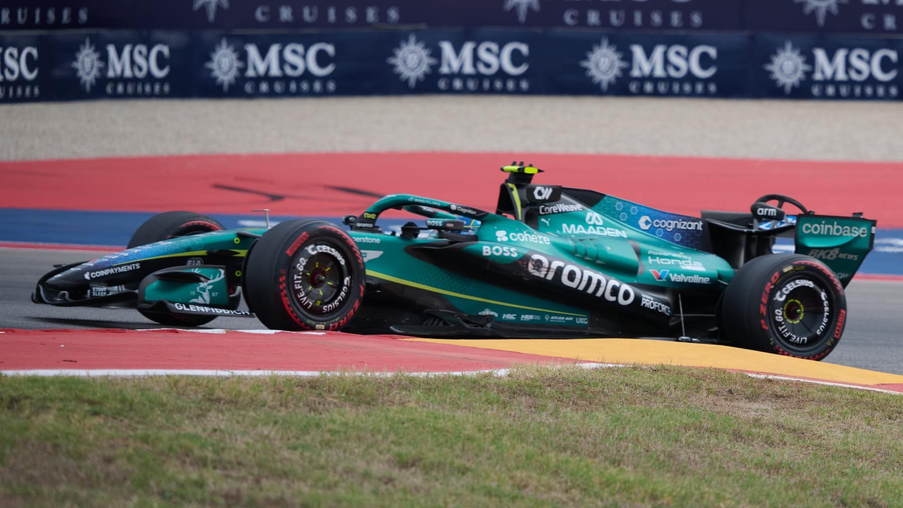 Fernando Alonso F1 Austin Aston Martin Honda