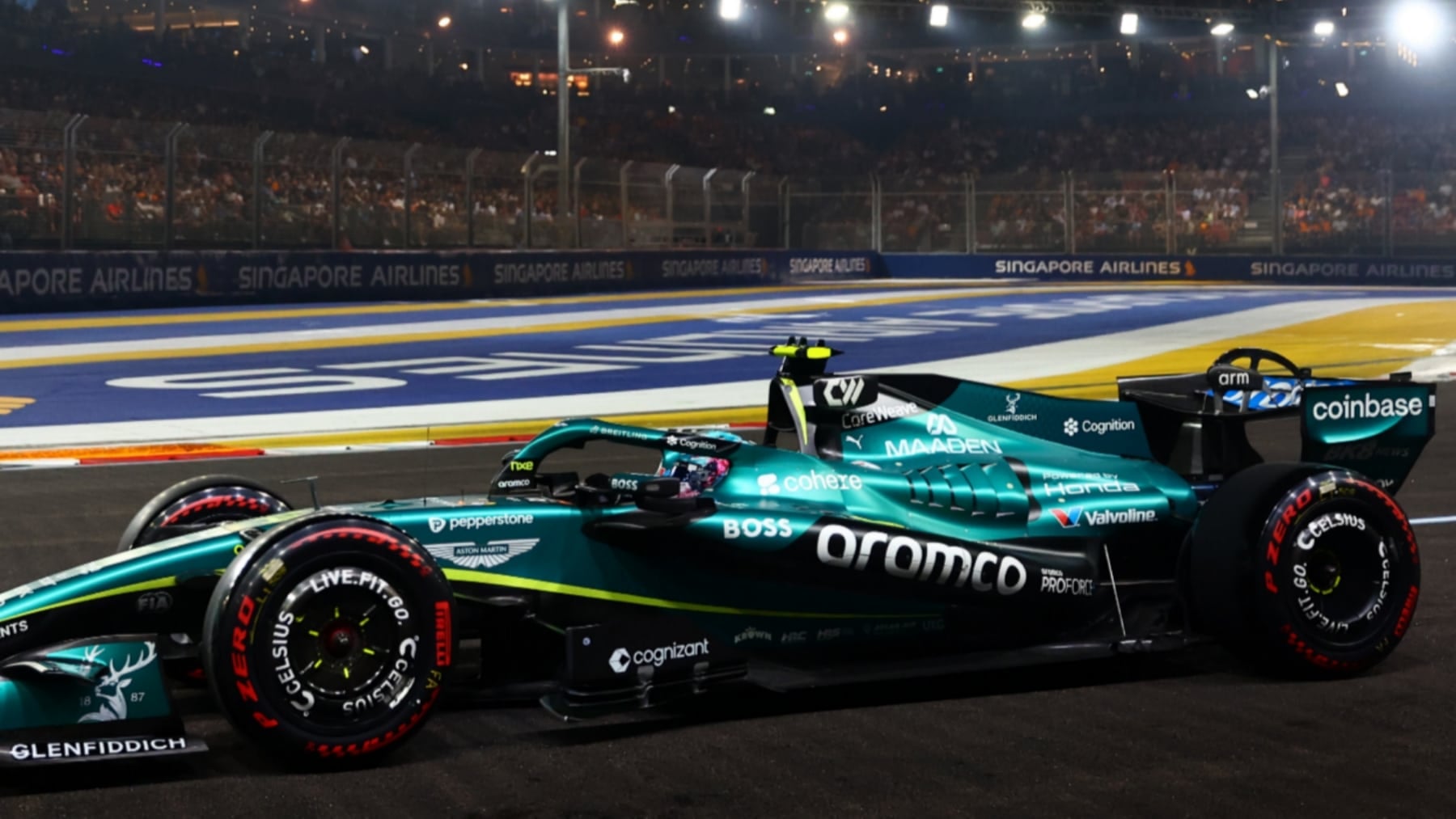 Fernando Alonso se teme lo peor con el motor Honda tras caer en la Q1 de Singapur: «Estamos perdiendo mucho tiempo»