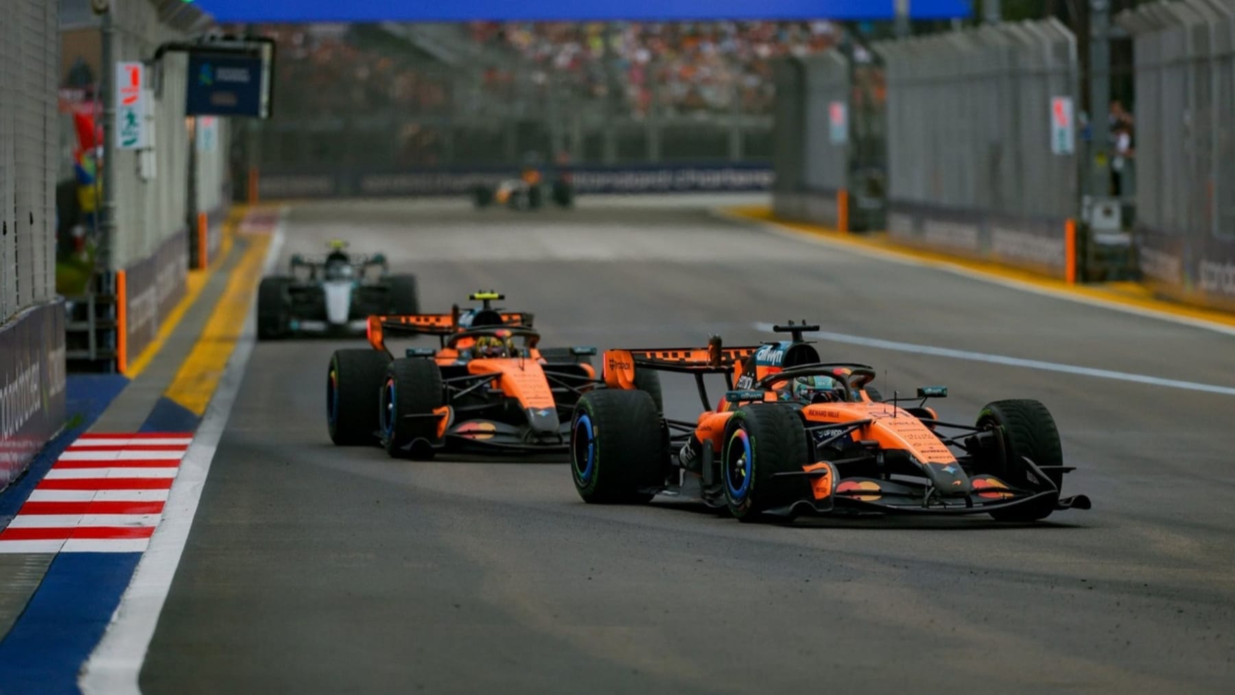 La lección de Verstappen a Norris en Singapur: no basta con ser más rápido