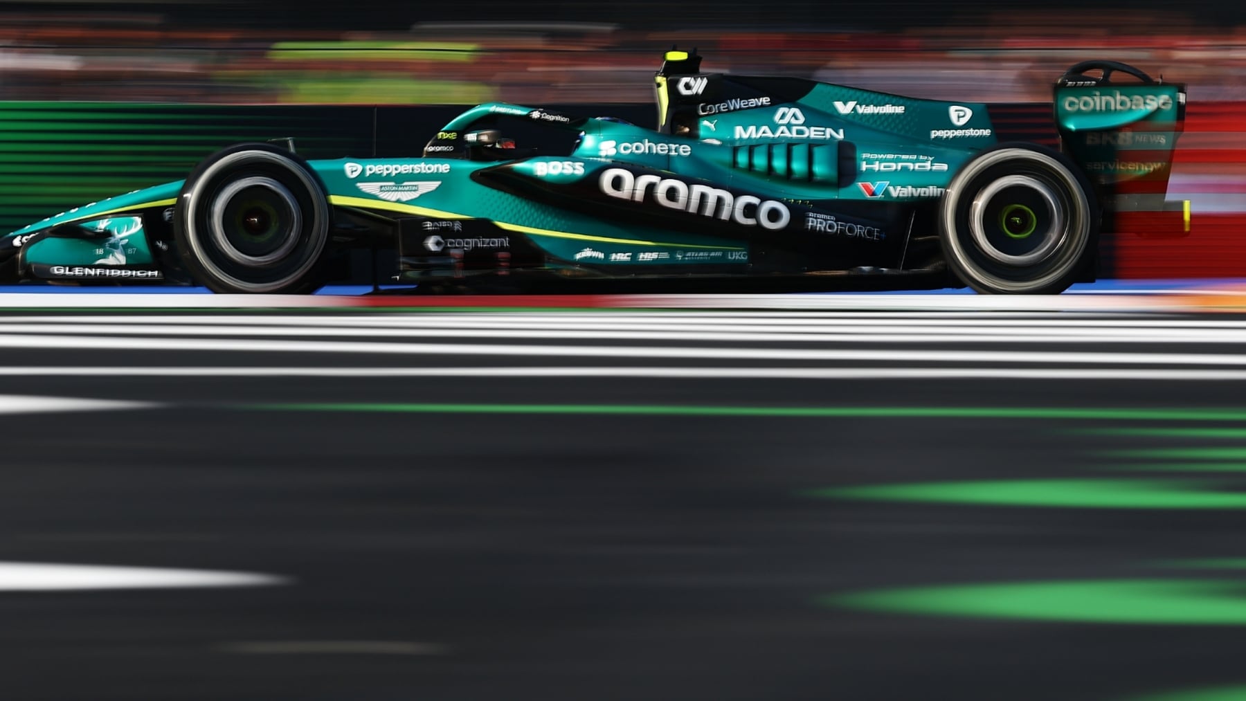 ¿Puede Alonso entrar en la Q3 en México? El Aston es cuarto en curva lenta